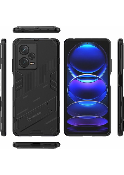 Xiaomi Redmi Note 12 Pro+ Çin Için Punk Zırh Telefon Kılıfı (Yurt Dışından) fiyatları