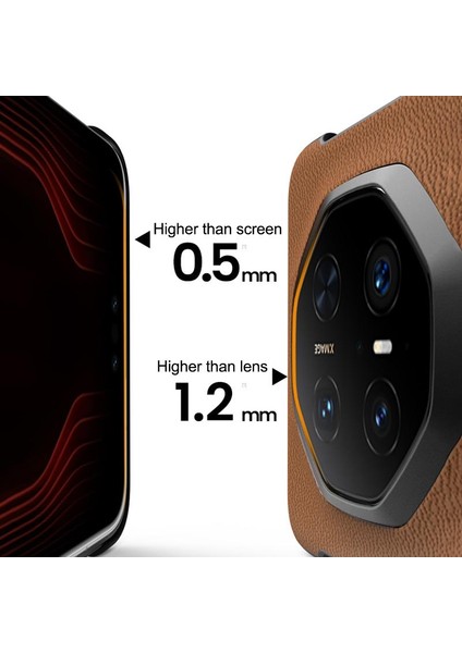 Huawei Mate 70 Rs Ultimate Için Deri Hibrit Pc Kılıfı (Yurt Dışından) indirimleri