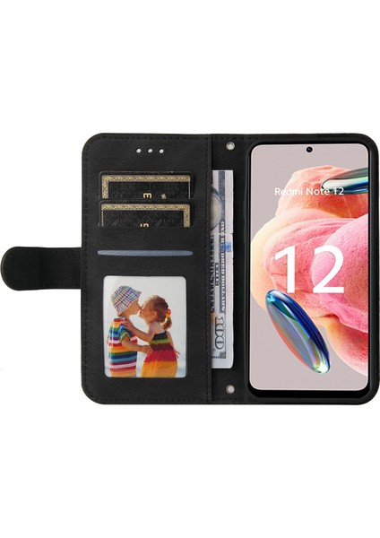 Xiaomi Redmi Note 12 4g Global Için Ağaç Düğmesi Deri Kılıf (Yurt Dışından) fırsatları