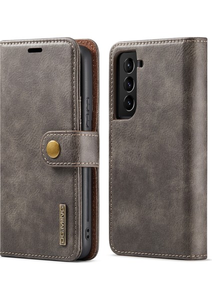 Samsung Galaxy S22+ 5g Için Crazy Horse Doku Pu Kılıf (Yurt Dışından)
