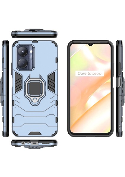 Realme C33 4g Için Halka Tutucu Pc + Tpu Kılıf (Yurt Dışından) modelleri