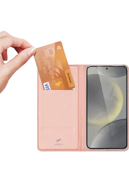Samsung Galaxy S24 Fe 5g Için Skin Pro'nun Flip Pu Kılıfı (Yurt Dışından) modelleri