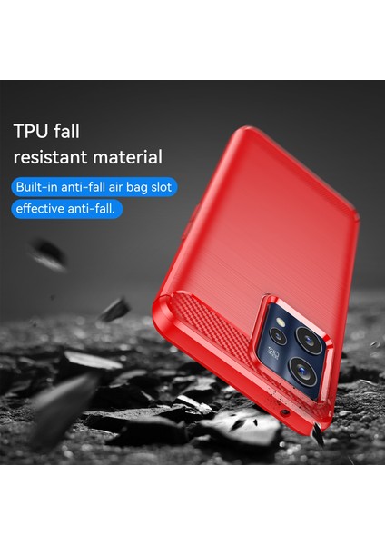 Realme 9 Pro+ Için Fırçalanmış Dokulu Kılıf (Yurt Dışından) indirimleri