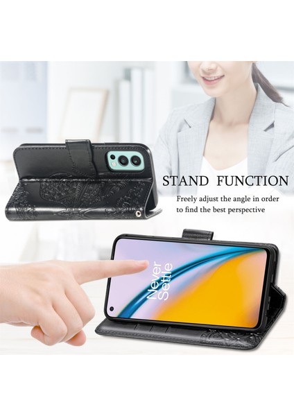 Oneplus Nord 2 5g Için Aşk Çiçekleri Pu Kılıf (Yurt Dışından) indirimleri