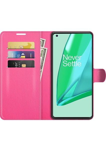 Oneplus 9 Pro Litchi Doku Çevirme Koruyucu Tpu Kılıf Için (Yurt Dışından) modelleri
