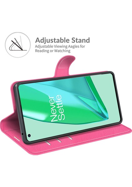 Oneplus 9 Pro Litchi Doku Çevirme Koruyucu Tpu Kılıf Için (Yurt Dışından) fırsatları