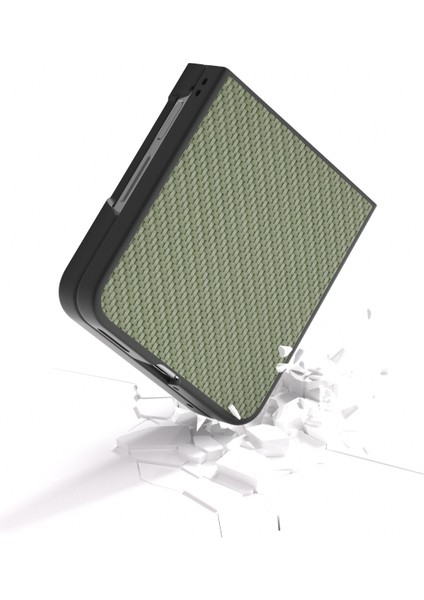 Huawei Nova Flip Için Siyah Kenar Karbon Fiber Doku Kılıfı (Yurt Dışından) indirimleri