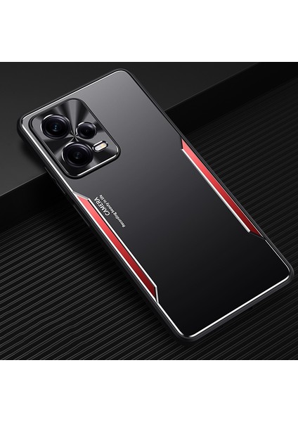 Xiaomi Redmi Note 12 Pro+ Çin Için Tpu+Titanyum Alaşımlı Kılıf (Yurt Dışından)
