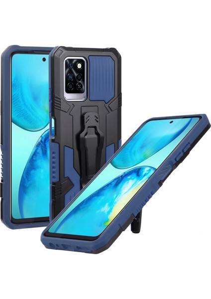 Infinix Note 10 Pro Için Çift Renkli Tpu + Pc Kılıfı (Yurt Dışından)