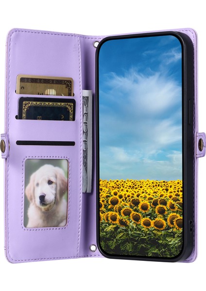 Sony Xperia 10 Vı Için Cüzdan Çoklu Kart Yuvası Pu Kılıf (Yurt Dışından) modelleri