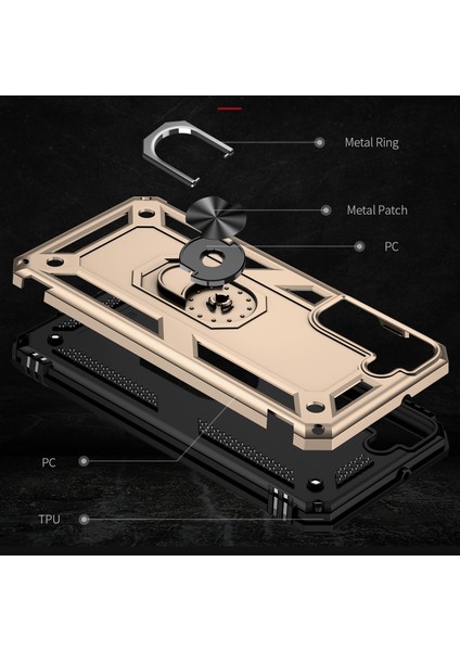 Samaung Galaxy S22 5g Için Darbeye Dayanıklı Tpu + Pc Kılıfı (Yurt Dışından) modelleri