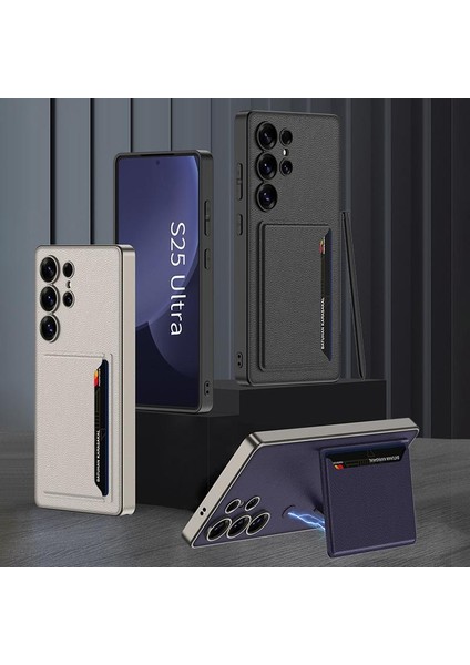 Samsung Galaxy S25 Ultra 5g Için Gkk Kart Yuvaları Deri Kılıf (Yurt Dışından) fırsatları