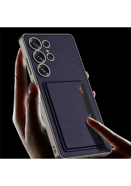 Samsung Galaxy S25 Ultra 5g Için Gkk Kart Yuvaları Deri Kılıf (Yurt Dışından) indirimleri