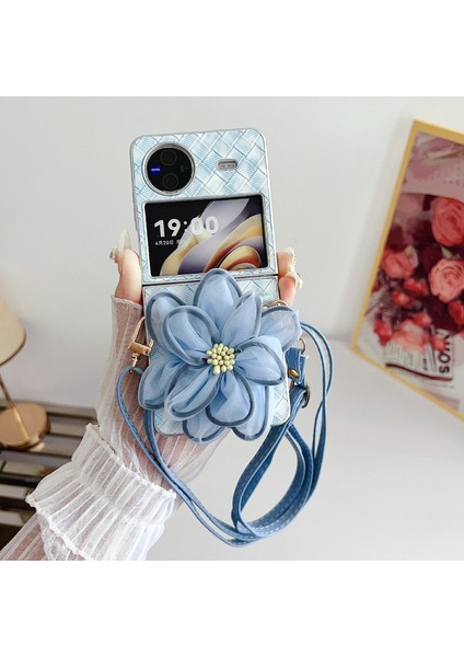 Vivo x Flip Için Renkli Dokuma Iplik Çiçek Kılıfı (Yurt Dışından) indirimleri