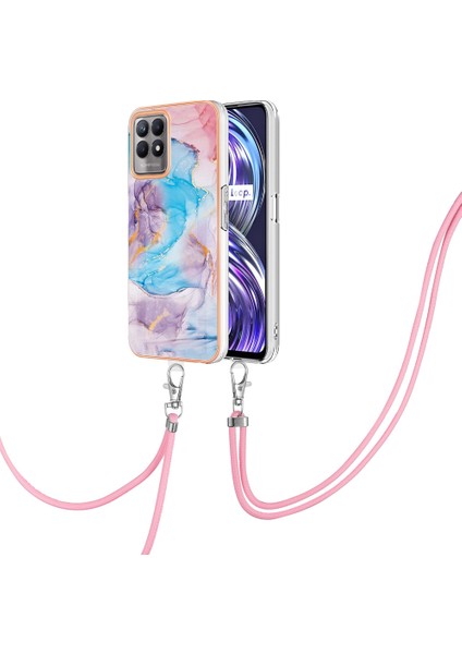 Oppo Realme 8i Için Imd Desenli Tpu Kılıf (Yurt Dışından)