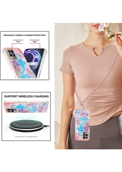 Oppo Realme 8i Için Imd Desenli Tpu Kılıf (Yurt Dışından) fırsatları