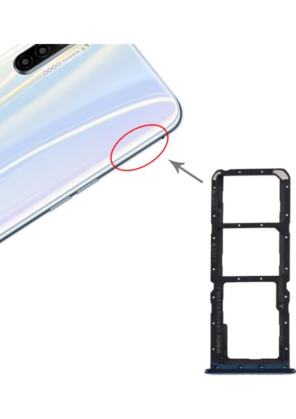 Realme X2 Için Tepsi + Tepsi + Mikro Sd Kart Tepsisi (Yurt Dışından)