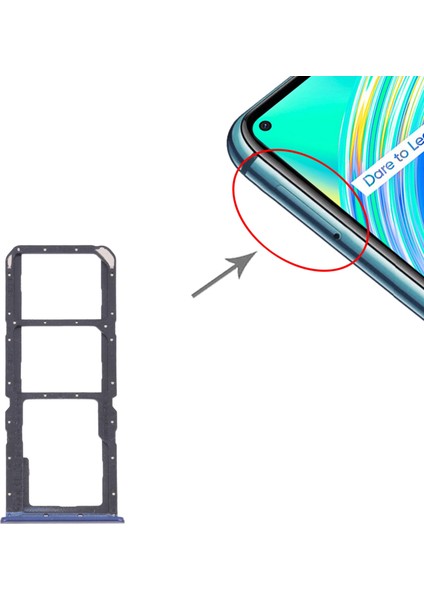 Oppo Realme C17 Için Tepsi + Mikro Sd Kart Tepsisi (Yurt Dışından) fırsatları