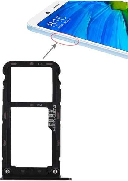 Xiaomi Redmi Note 5 Için 2 Tepsi / Mikro Sd Kart Tepsisi (Yurt Dışından)