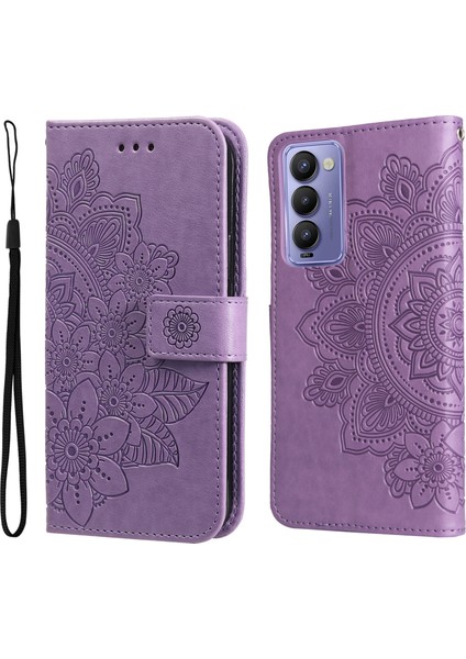 Tecno Camon 18/18P Için Pu Telefon Kılıfı (Yurt Dışından)