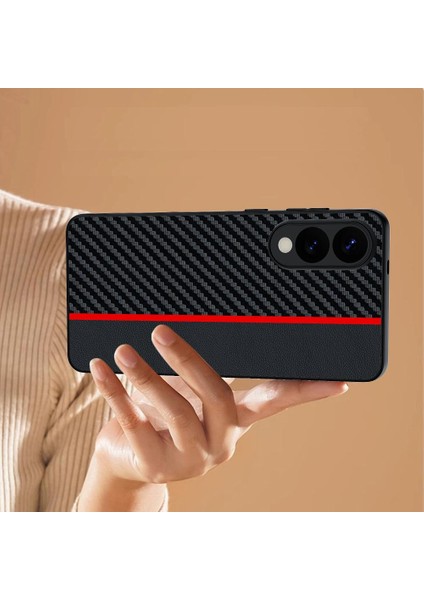 Samsung Galaxy S25 Edge 5g Için Karbon Fiber Dokulu Telefon Kılıfı (Yurt Dışından) fiyatları