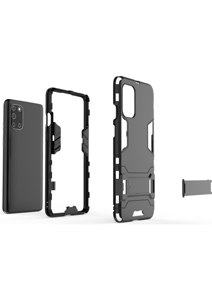 Oneplus 8t Için Tutuculu Pc + Tpu Darbeye Dayanıklı Kılıf (Yurt Dışından) fiyatları