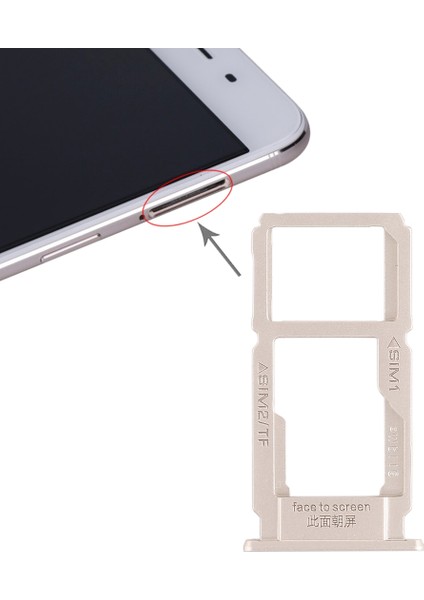 Oppo R9SK Tepsi + Tepsi / Mikro Sd Kart Tepsisi Için (Yurt Dışından)