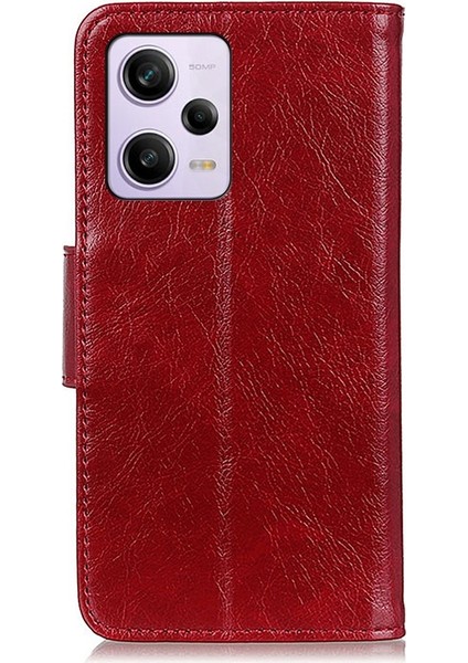Xiaomi Redmi Note 12 Pro 5g Çin Için Nappa Texture Pu Telefon Kılıfı (Yurt Dışından) modelleri
