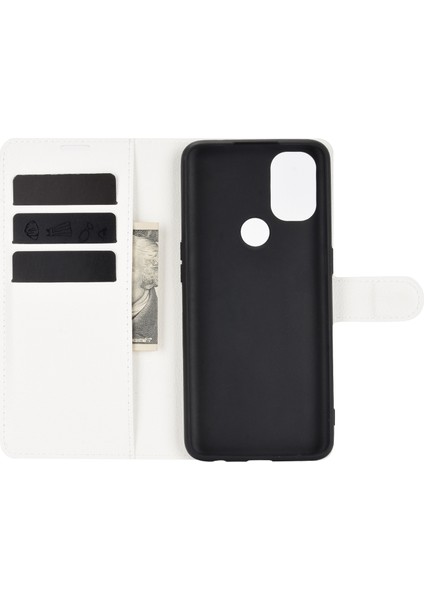 Oneplus Nord N10 Litchi Doku Çevirme Koruyucu Tpu Kılıf Için Oneplus Nord N10 5g (Yurt Dışından) fırsatları