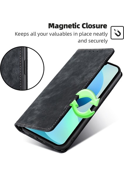 Realme C61 4g Için Rfıd Hırsızlığa Karşı Pu Kılıf (Yurt Dışından) fırsatları