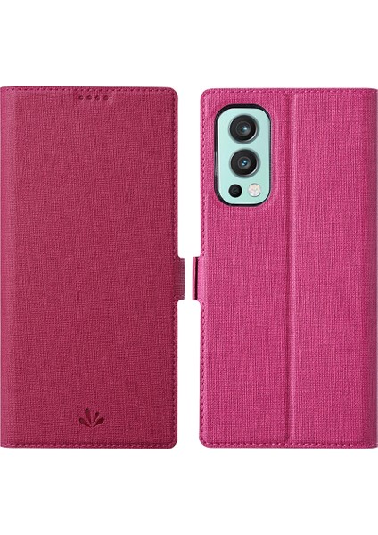 Oneplus Nord 2 5g Için K S Manyetik Toka Pu Kılıf (Yurt Dışından)