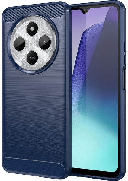 Redmi 14C 4g Için Fırçalanmış Dokulu Tpu Kılıf (Yurt Dışından)