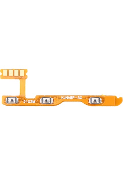 Huawei Nova 8 Pro 5g Için Güç ve Ses Düğmesi Flex Kablo (Yurt Dışından)