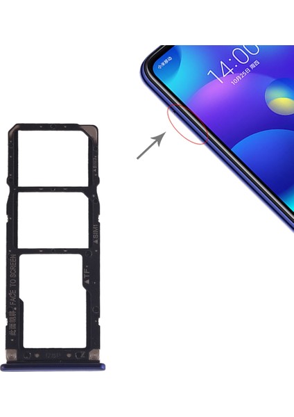 Xiaomi Mi Play Için Tepsi + Mikro Sd Kart Tepsisi (Yurt Dışından)