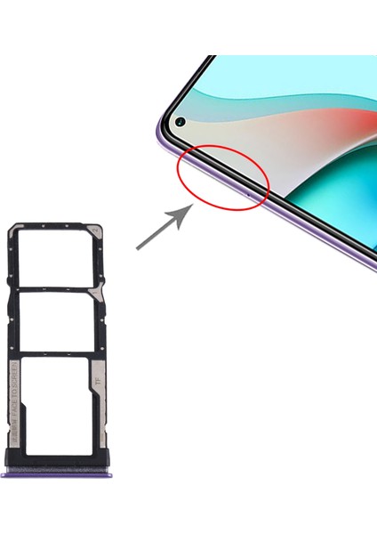 Xiaomi Redmi Note 9 5g Için Tepsi + Mikro Sd Kart Tepsisi (Yurt Dışından) fırsatları