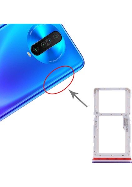 Xiaomi Redmi K30 4g Için Tepsi + Sım / Mikro Sd Kart Tepsisi (Yurt Dışından)