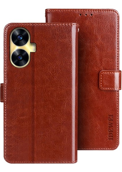 Realme C55 4g Için Pu Kılıf (Yurt Dışından)