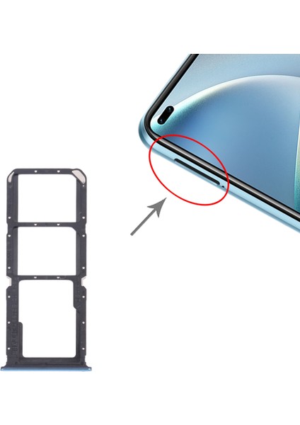 Oppo A93 PCGM00, PEHM00 Için Tepsi+Mikro Sd Kart Tepsisi (Yurt Dışından) fırsatları