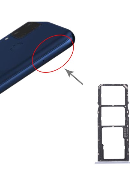 Oppo Realme C15 RMX2180 Için Tepsi+Mikro Sd Kart Tepsisi (Yurt Dışından) fırsatları