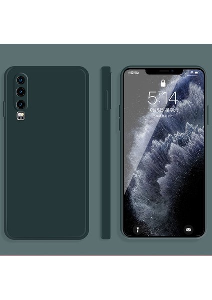 Huawei P30 Için Sıvı Silikon Kılıf (Yurt Dışından)