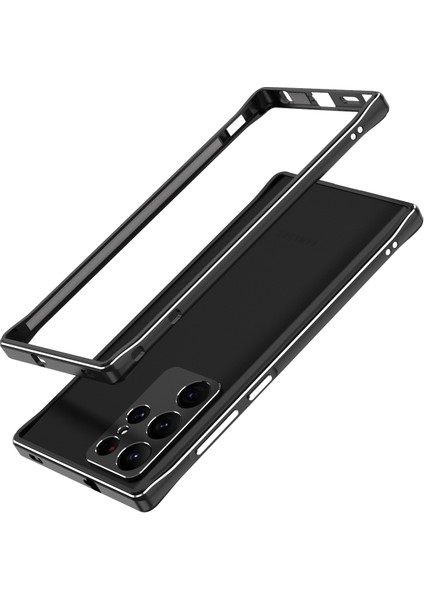 Samsung Galaxy S22 Ultra Için Lens Koruyucu+Metal Çerçeve Kılıf (Yurt Dışından) fiyatları