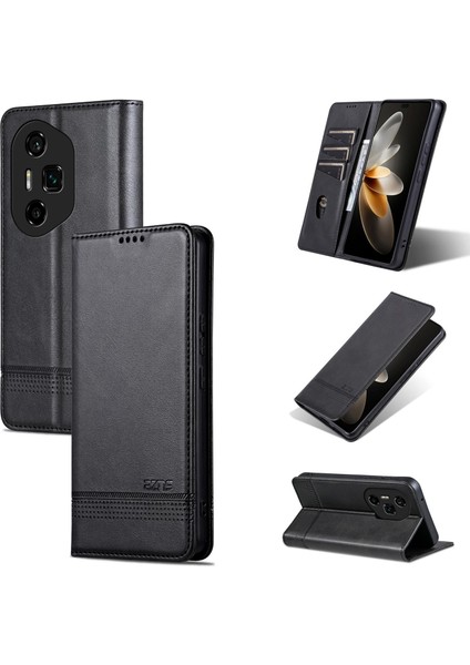 Honor 300 Ultra Için Manyetik Buzağı Dokulu Kılıf (Yurt Dışından)