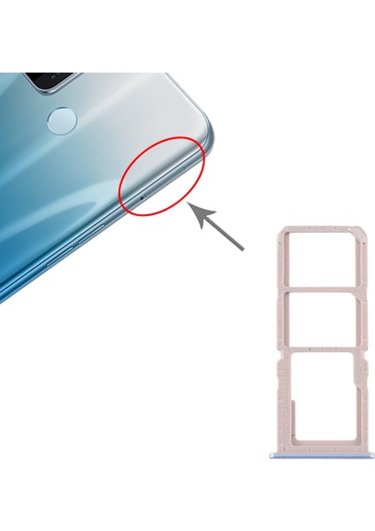 Oppo A32 PDVM00 Için Tepsi + Mikro Sd Kart Tepsisi (Yurt Dışından) fırsatları