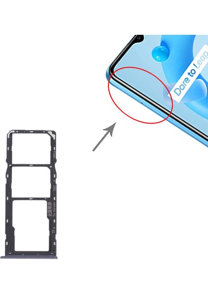 Oppo Realme C11(2021) Için Tepsi + Mikro Sd Kart Tepsisi (Yurt Dışından) fırsatları