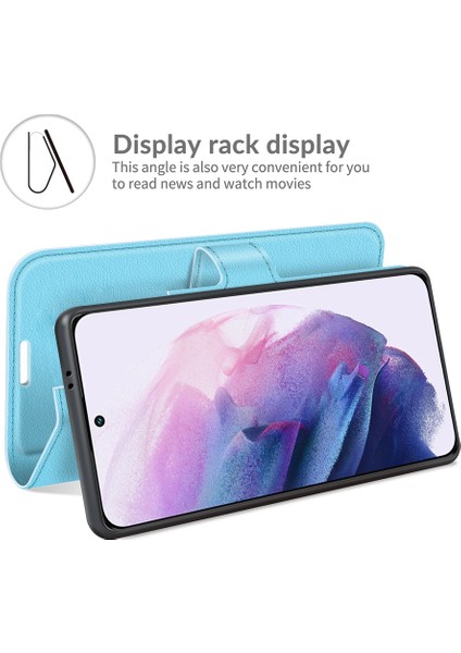 Samsung S22 Litchi Doku Çevirme Koruyucu Tpu Kılıf Galaxy S22 5g Için (Yurt Dışından) indirimleri