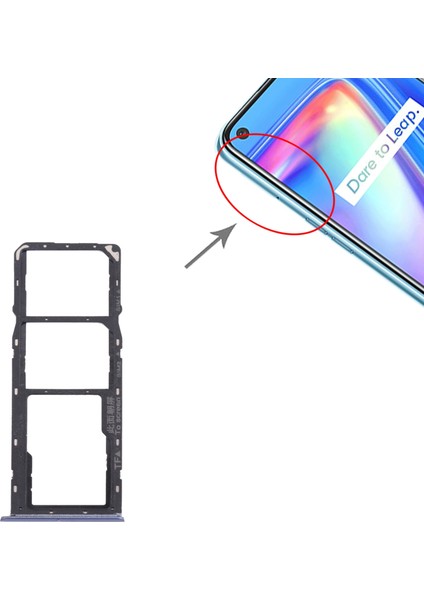 Oppo Realme 7 (Global) Için Tepsi+Mikro Sd Kart Tepsisi (Yurt Dışından) fırsatları