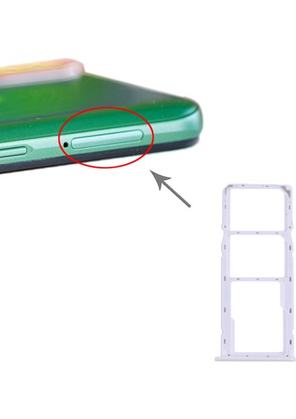 Oppo Realme 6i Için Tepsi + Mikro Sd Kart Tepsisi (Yurt Dışından) fırsatları