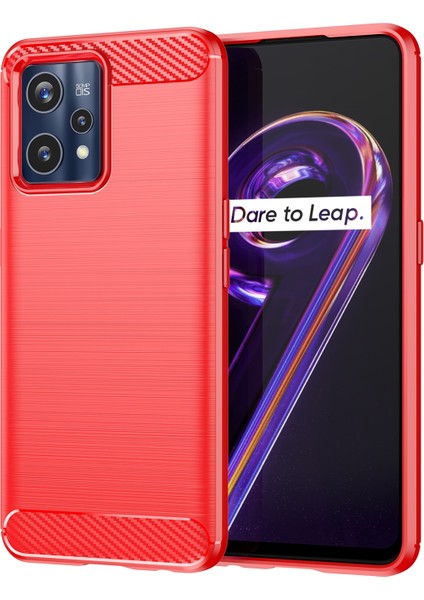 Realme 9 Için Fırçalanmış Doku Kılıfı (Yurt Dışından)