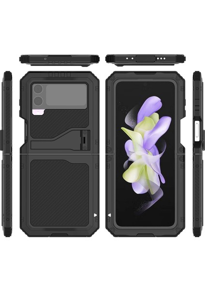 Samsung Galaxy Z Flip4 Için Metal Hayat Su Geçirmez Telefon Kılıfı (Yurt Dışından) fiyatları