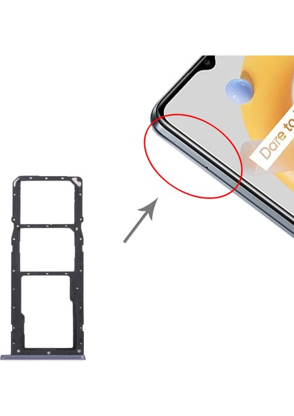 Oppo Realme C20 Için Tepsi + Mikro Sd Kart Tepsisi (Yurt Dışından) fırsatları